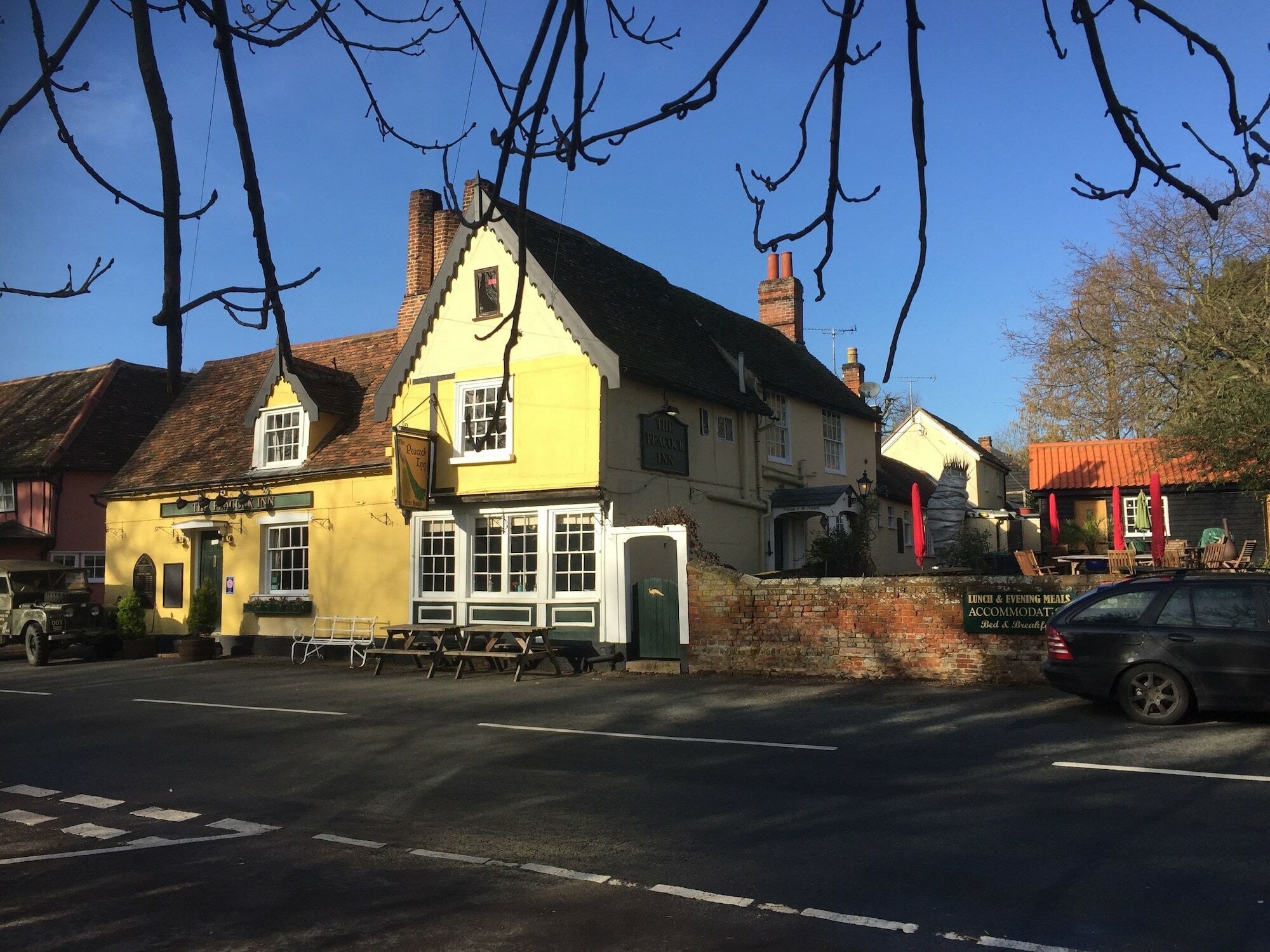 The Peacock Inn Chelsworth Dış mekan fotoğraf